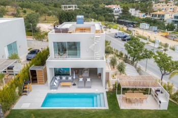 A Mediterranean house with well defined lines
